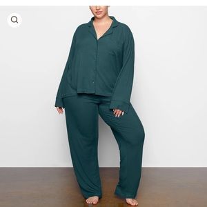 New SKIMS Sleep Lounge Set in Teal Size Small